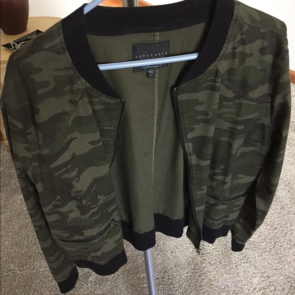 Sanctuary Camo Jacket - image 1